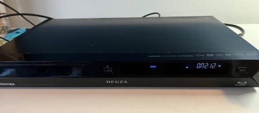 【キャンセル待ち】【格安】【ジャンク】東芝　レグザ　ブルーレイレコーダー　リモコン、B-CASカード付き