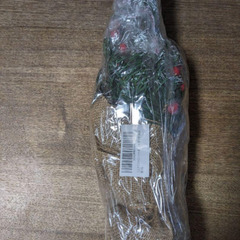 ミニクリスマスツリー 40センチ　卓上　松ぼっくりの画像