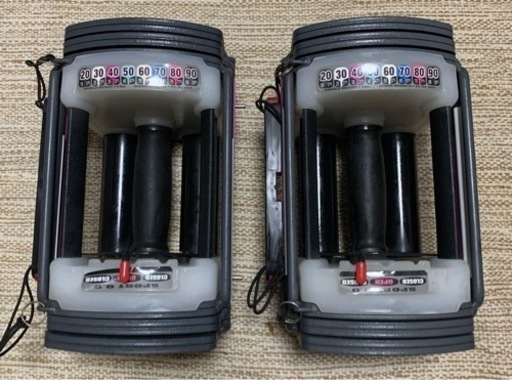 ブロックダンベル　片方17.5kg 2個セット！