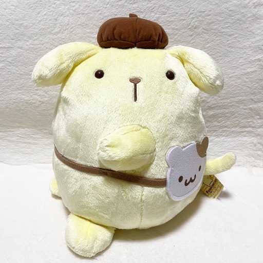 ⭐️サンリオキャラクターズ⭐️約32cm！ポムポムプリン マフィンと一緒 BIGぬいぐるみ