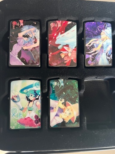 東方project zippoセット　新品未使用品！
