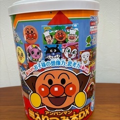 アンパンマン　筒入り積み木デラックス　62ピース