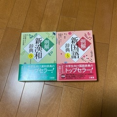 例解 新漢和辞典 第四版 & 新国語辞典 第九版 セット