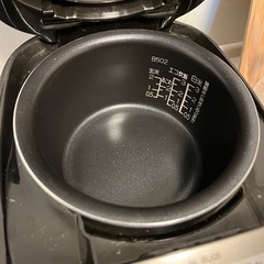 象印 マイコン炊飯ジャー(3合炊き) ブラック炊飯器 ZOJIRUSHI 極め炊き NL-BU05-BAの画像