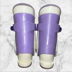 ビッグホーン❤スキー用ブーツ レディース23.0 ホワイト/パープルの画像