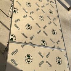 コールマン　三つ折りテーブルの画像