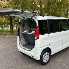 仙台☆H25スペーシア4WD.アイドリングストップ.車検取り立て.運転席シートヒーター付き！の画像