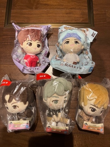 BTS タイニータン 1番くじ　ぬいぐるみ