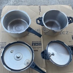 圧力鍋×2個セットの画像
