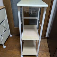 キッチン収納ワゴン