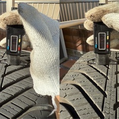 195/55R15 2022年製　オールシーズンタイヤの画像