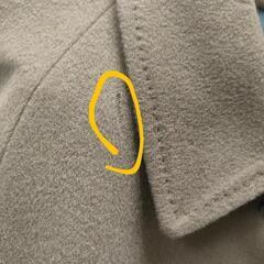 カシミアメンズコート サイズMの画像