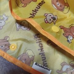 ツムツムパジャマ♪リラックマ❗雨具、子供服、子供用、幼児用ポンチョ、カッパ　レインコート‼️セット！の画像
