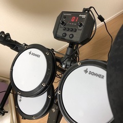 取引決定 折りたたみ式 電子ドラムの画像