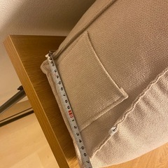 【受け渡し予定者確定】背もたれクッションの画像
