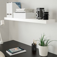 【終了】IKEA★ウォールシェルフ★棚★白