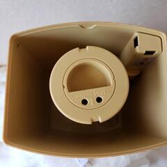 上部給水型 超音波加湿器 ナチュラル ミスト アロマ 説明書付きの画像