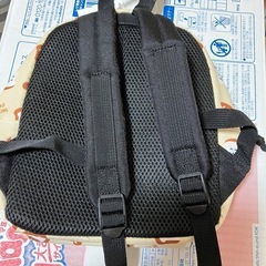 【値下げ】ベビー　キッズ　食パン柄　リュックの画像