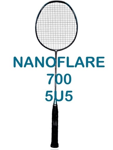 YONEX バドミントンラケット Nanoflare 700 赤/青2本セット YONEX バドミントンラケット Nanoflare 700 赤/青2本セット