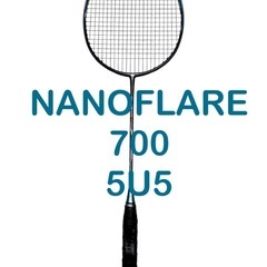 バドミントンラケット YONEX NANOFLARE 700
