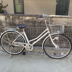 自転車　ママチャリ　引き取り限定　ギアチェンジ