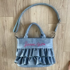 sister jenni 合皮フリル　2wayバッグ