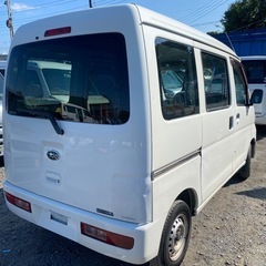コミコミ34万円、サンバーバン、28年式、76,720km,車検2年付、下取り可能の画像