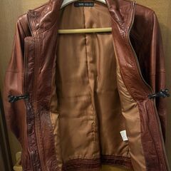 Haruf ラムレザー ライダースジャケット Ｍサイズの画像