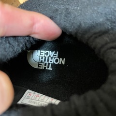 THE NORTH FACE スリッポン 黒の画像
