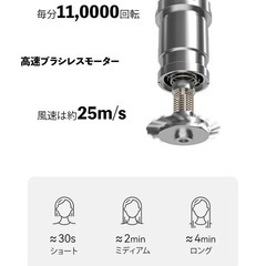 【新品未使用】① ドライヤー 速乾 大風量 4億プラズマ  ヘアドライヤー 静電気除去  速乾 軽量 高速ドライヤー 冷熱風 恒温 25m/s大風量 人気 髪質改善 美容家電 ヘアケア 美髪 1300W 時短 過熱防止機能あり コンパクトの画像