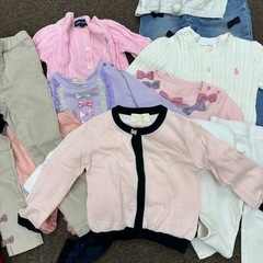 80cm90cm子供服の画像