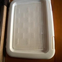 ペットゲージ・トイレの2点セットの画像