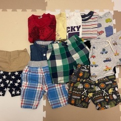 ベビー服 春夏物　14点セットの画像