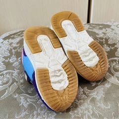 美品！ベビーシューズ　14cm スニーカー　スター　星　ピンク　紫　の画像
