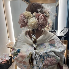 結婚式で1回使用したヘアアクセサリー