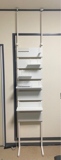 引取り先決定【家具350 Seina セイナ】突っ張りウォールラック 42cm