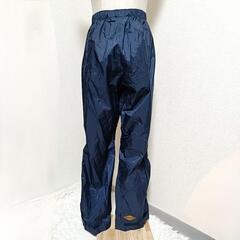 コロンビア 美品 オムニテック ナイロンパンツ ウエストゴム 刺繍ロゴ 紺色 M メンズの画像