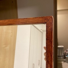 無印良品　木製ミラー　大　オーク材　姿見 無印良品 オーク材ミラー 大 姿見 廃盤品 無印良品 壁に付けられる家具
