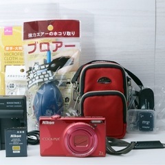 ★Nikon COOLPIX S6100★転送OK●超コンパクト●動画OK  1ヶ月動作補償あり！ 安心の補償付き発送！ 送料無料！の画像