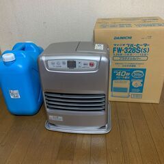 お話し中　石油ファンヒーター　２台　灯油缶あります