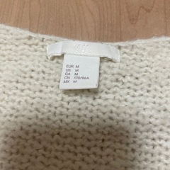 H&M ビッグニットの画像