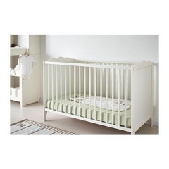 【無料・差し上げます】ベビーベッド　赤ちゃんベッド　IKEA イケア　の画像