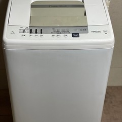 🉐セール🉐送料・設置込み可　洗濯機　7kg HITACHI 2019年