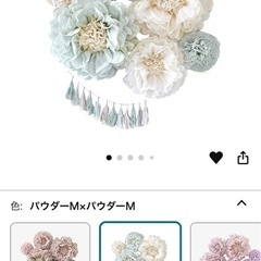 ペーパーフラワー お花飾り セット