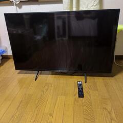 ジャンク品 SONY BRAVIA 4K液晶テレビ49V KJ-49X8000H 2020年製