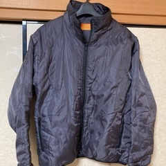 ①グレー系ジャンパー L