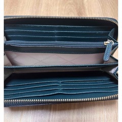MICHAEL KORS 長財布（深緑）の画像