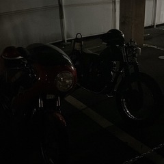 Kawasaki 250trフルカスタムの画像