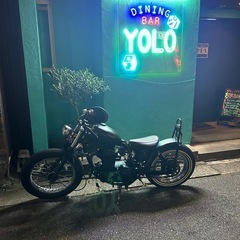 Kawasaki 250trフルカスタムの画像