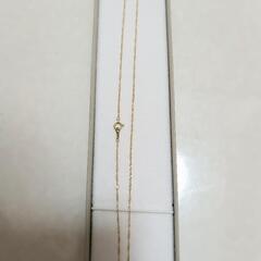 【新品】K18 スクリューネックレス